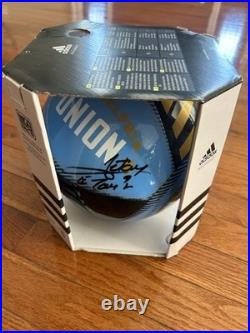 Sebastien Le Toux AUTOGRAPHED Philadelphia Union soccer ball