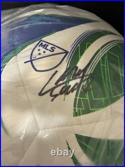 Sergio Busquets Signed MLS 30th Season Soccer Ball Fanatics Inter Miami COA