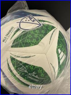 Sergio Busquets Signed MLS 30th Season Soccer Ball Fanatics Inter Miami COA