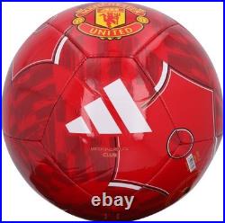 Shea Lacey Manchester United Autographed Red Soccer Ball