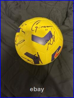 Signed Ball by Mexican Soccer Team Mexico