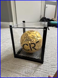 Signed Ballon-dor Golden Ball By Ronaldo