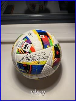 Signed By Maxi Morales Adidas MLS 24 Pro Soccer Ball Official Match Ball Size 5 Signed By Maxi Morales Adidas MLS 24 Pro Soccer Ball Official Match Ball Size 5