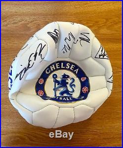 Signed Chelsea FC Ball (Entire First Team 2015-2016)