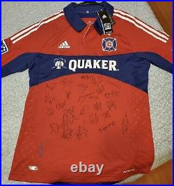 Signed Chicago Fire Soccer Jersey