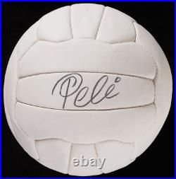 Signed Pele Soccer Ball 1958 World Cup Pele Debut WC Futbol Auto Autographed PSA