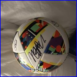 Signed Philadelphia Union 2022 team Soccer Ball Autograph