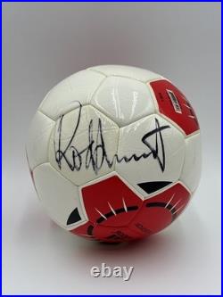 Signed Rod Stewart Soccer Ball From Caesar's Palace Las Vegas Concert May 2019