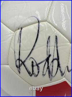 Signed Rod Stewart Soccer Ball From Caesar's Palace Las Vegas Concert May 2019