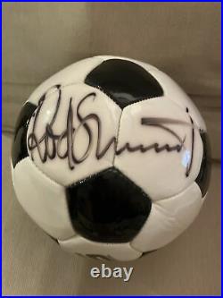 Signed Rod Stewart soccer Ball