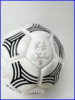Signed Soccer Ball 2000 DC United Team Salas Presthus Cooks Llamosa Otero Burke