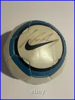 Signed? WAYNE ROONEY (COA) Manchester United FA cup soccer ball 2006 NIKE