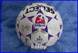 Signed WUSA Select Soccer Ball Washington Freedom Mia Hamm Wambach Autograph