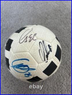 Signed soccer ball, signed by Vini jr, Casemiro, Hazard, Alexandro, Camavinga