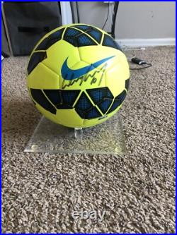 Soccer Ball Premier League Original Signed By Wayne Rooney (nike)