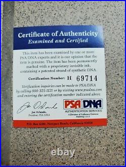 Soccer Ball signed by David Beckham has PSA DNA Autographed Authentication