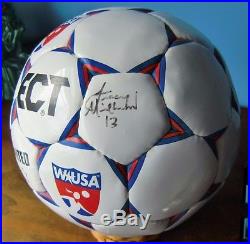 Soccer Ball signed by Mia Hamm and 4 others