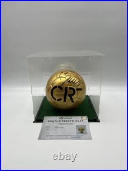 Soccer Cristiano Ronaldo Signed Portugal Soccer Real Madrid Autograph Ball