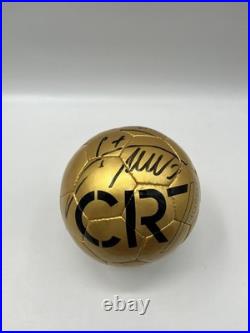 Soccer Cristiano Ronaldo Signed Portugal Soccer Real Madrid Autograph Ball