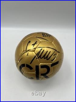 Soccer Cristiano Ronaldo Signed Portugal Soccer Real Madrid Autograph Ball
