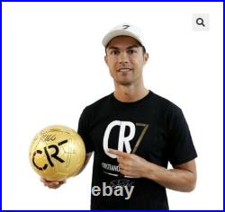 Soccer Cristiano Ronaldo Signed Portugal Soccer Real Madrid Autograph Ball