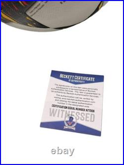 Soccer Player Lionel Messi Signed Autographed Ball BAS Authentication