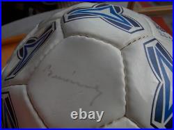 Soccer Puskas Ferenc Book Funeral Paper Pictures Signed Soccer Ball In Case