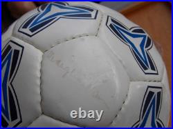 Soccer Puskas Ferenc Book Funeral Paper Pictures Signed Soccer Ball In Case