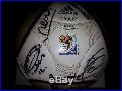 Soccer World Cup 2010 Jobulani Ball Signed By Nelson Mandela And Spain