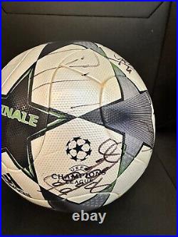 Soccer ball signed by teammembers from Chelsea July 2007