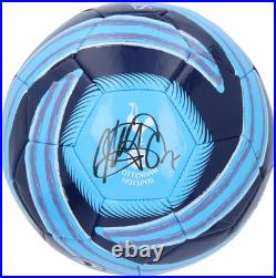 Son Heung-min Tottenham Hotspur F. C. Autographed Blue Logo Soccer Ball Son Heung-min Tottenham Hotspur F. C. Autographed Blue Logo Soccer Ball