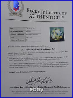 Sounders Autographed 2021 Match Used Soccer Ball 21 Sigs Stefan Frei Fanatics