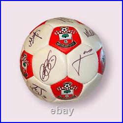 Southampton FC Autographed Football Hand Signed by First Team Squad