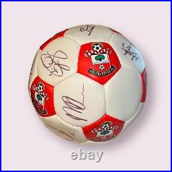 Southampton FC Autographed Football Hand Signed by First Team Squad