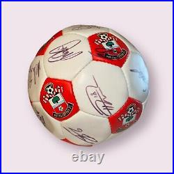 Southampton FC Autographed Football Hand Signed by First Team Squad