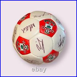 Southampton FC Autographed Football Hand Signed by First Team Squad