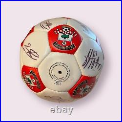 Southampton FC Autographed Football Hand Signed by First Team Squad