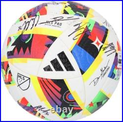 Sporting Kansas City Signed MU Soccer Ball from 2024 Season with23 Autos AE61056