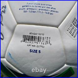 Sporting Kansas City Team Autographed Soccer Ball 2013 MLS Cup Winners Adidas
