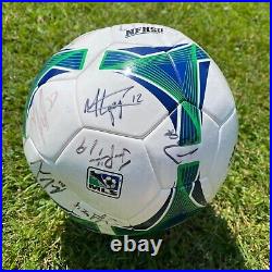 Sporting Kansas City Team Autographed Soccer Ball 2013 MLS Cup Winners Adidas