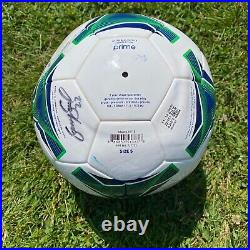 Sporting Kansas City Team Autographed Soccer Ball 2013 MLS Cup Winners Adidas