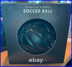 Starbucks Reserve Roastery Leather Soccer Ball Size 5 Exclusive Limited