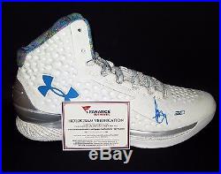 Stephen Curry Autographed Signed Splash Party Curry One PE Shoes Fanatics 14