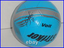 Stevan Jovetic Signed Soccer Ball Manchester City Autographed Futbol