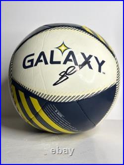 Steven Gerrard Signed LA Galaxy Soccer Ball Size 5 PSA Z49889