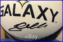 Steven Gerrard Signed LA Galaxy Soccer Ball With Exact proof