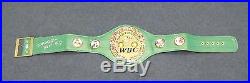Sugar Ray Leonard HOF 1997 Signed Full Size Boxing Belt AUTO PSA/DNA COA
