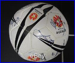 Sydney FC 200708 team signed A-League ball including Juninho Paulista