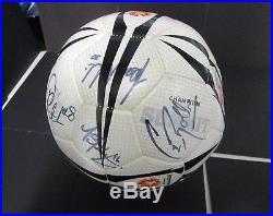 Sydney FC 200708 team signed A-League ball including Juninho Paulista