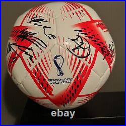 TEAM CANADA Signed Autographed 2022 World Cup Soccer Ball (Davies, David + more)